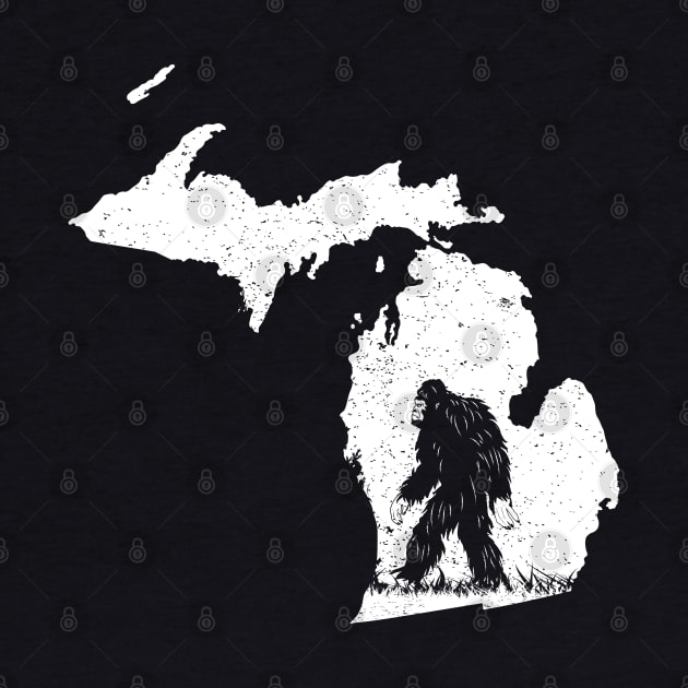 Michigan Bigfoot by Tesszero